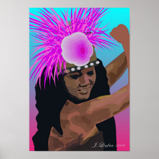 Póster Rarotonga Tamure