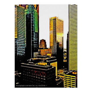 Póster Rascacielos de Toronto