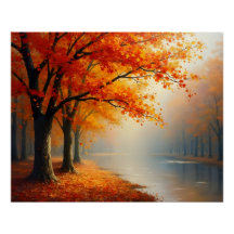 Raschelndes Herbstlaub im Wind