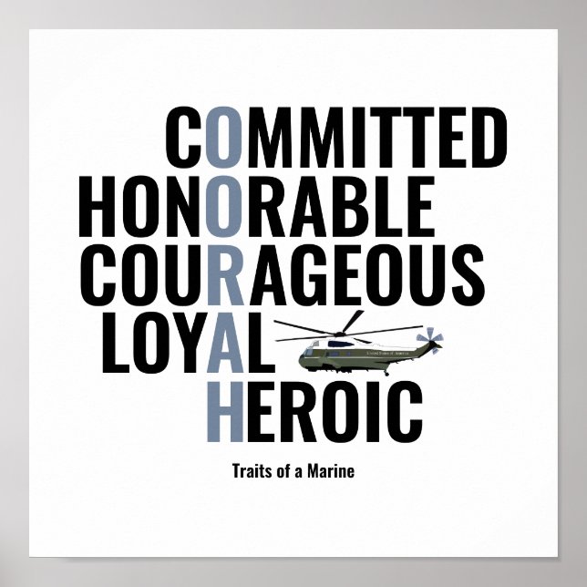 Póster Rasgos de un marino (Frente)