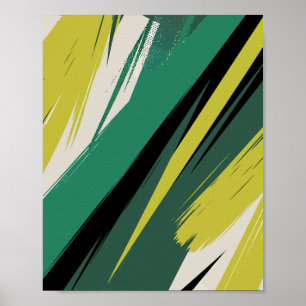 Póster Rasgos verdes energéticos
