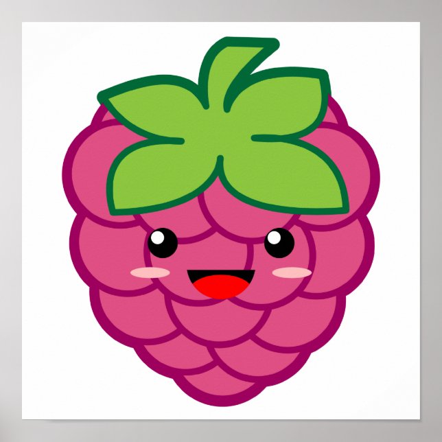 Póster Raspberry (Frente)