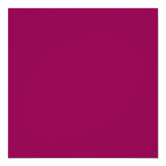 Póster Raspberry Cute Color Design (Anverso)