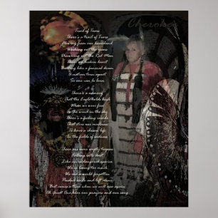 Póster Rastro de rasgones