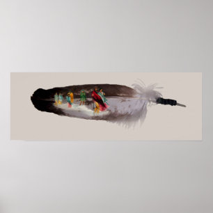 Póster Rastro de rasgones