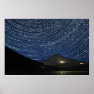 Póster Rastros de la estrella sobre la capilla del