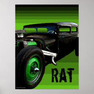 Póster Rat Rod