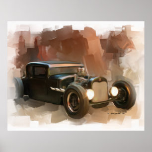 Póster Rat Rod
