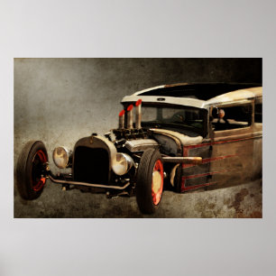 Póster Rat Rod
