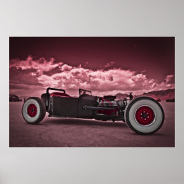 Póster Rat Rod en el Poster de Bonneville