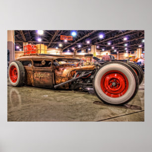 Póster Rat Rod en HDR.