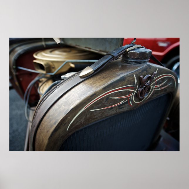 Póster Rat Rod en HDR. (Frente)