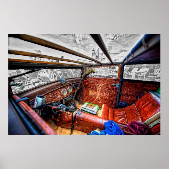 Póster Rat Rod Interior (Frente)