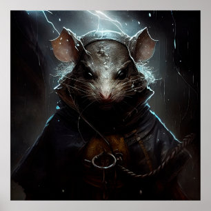 Póster Rata de alcantarillado poster