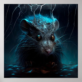 Póster Rata de alcantarillado poster