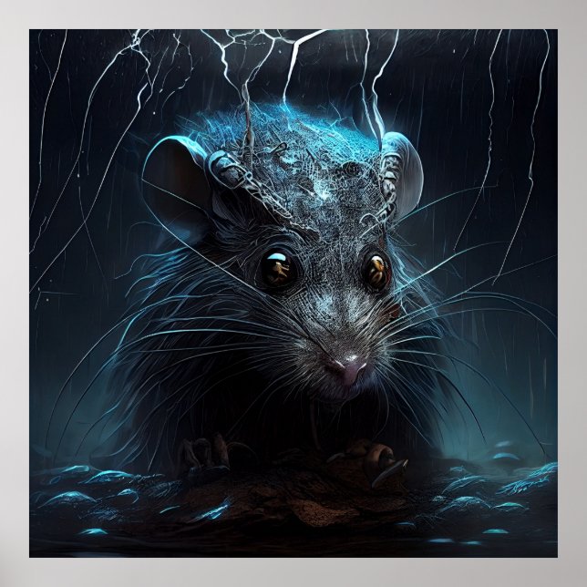 Póster Rata de alcantarillado poster (Frente)