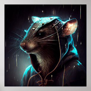 Póster Rata de alcantarillado poster