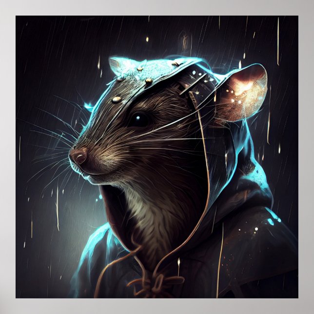 Póster Rata de alcantarillado poster (Frente)