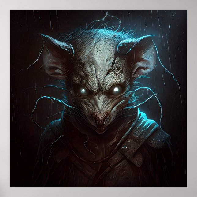 Póster Rata de alcantarillado poster (Frente)