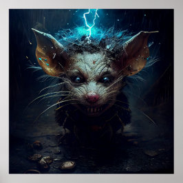 Póster Rata de alcantarillado poster