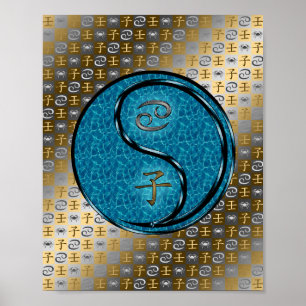 Póster Rata de Cáncer y Agua