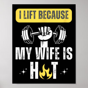 Póster Rata De Gimnasio De Fitness Divertida Levanto Porq