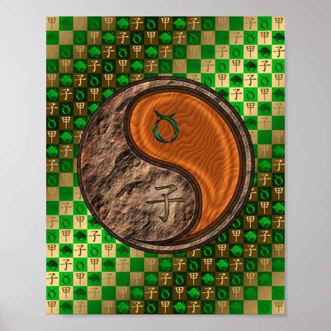 Póster Rata de Tauro y Madera (Frente)