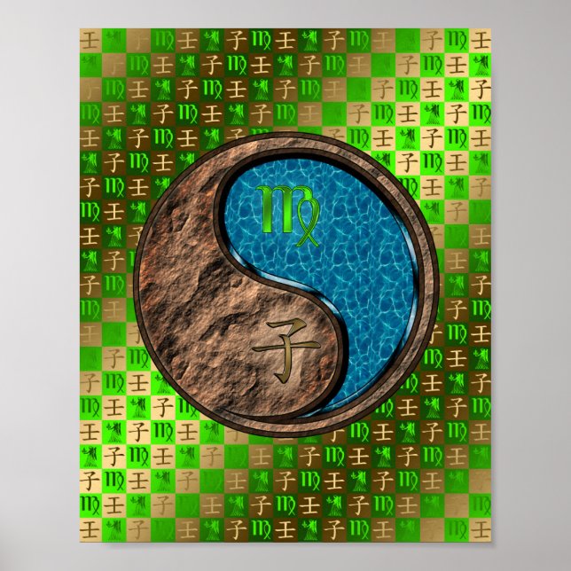 Póster Rata de Virgo y Agua (Frente)