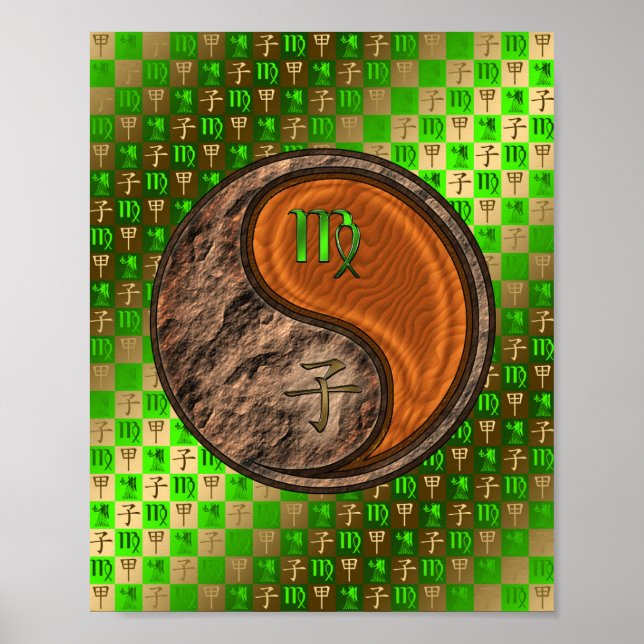 Póster Rata de Virgo y Madera (Frente)