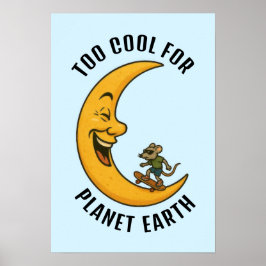 Póster Rata divertida