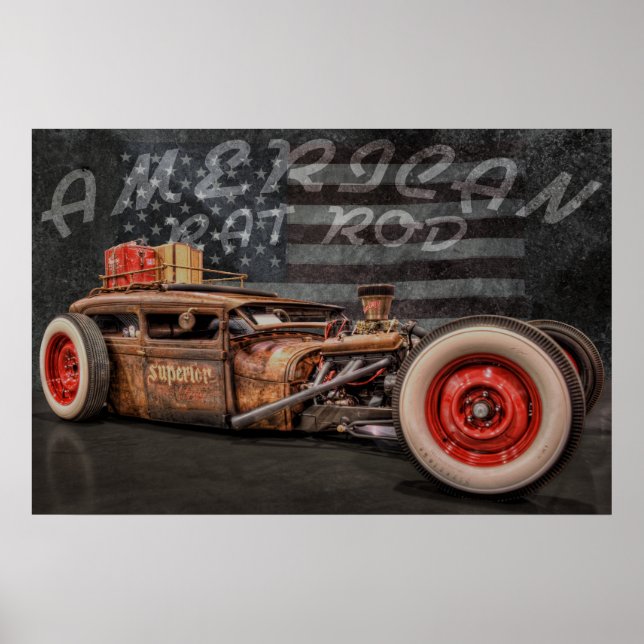 Póster Rata superior (Frente)