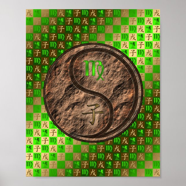 Póster Rata Virgo y Tierra (Frente)