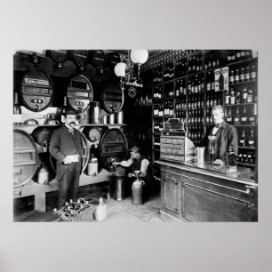 Póster RATHSKELLAR de ALEMANIA 1900