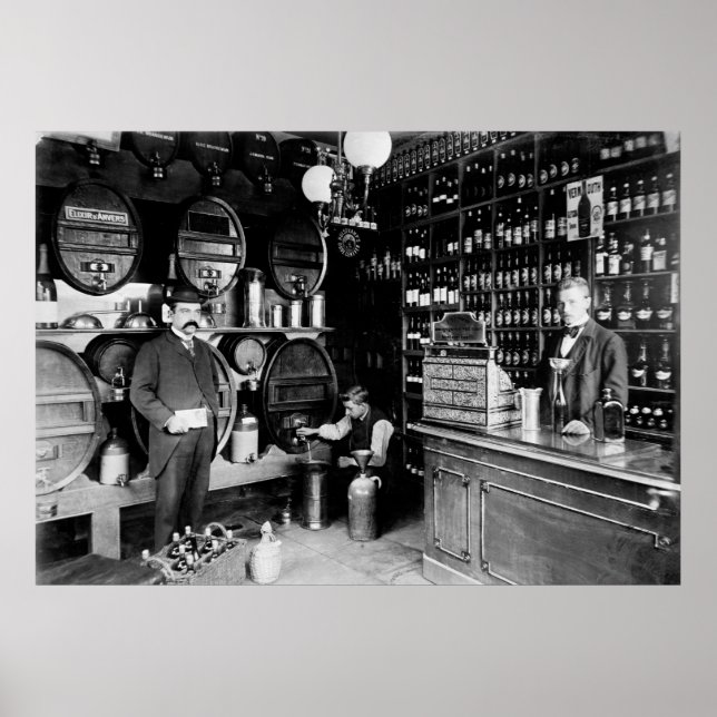 Póster RATHSKELLAR de ALEMANIA 1900 (Frente)