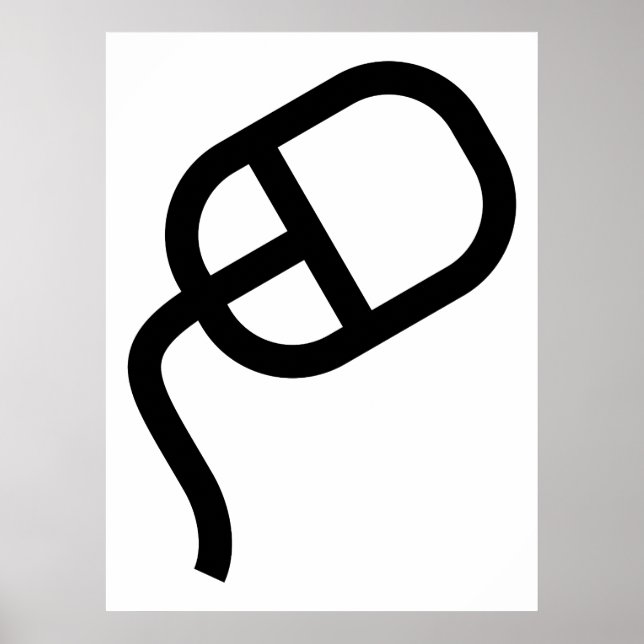 Póster Ratón de equipo (Frente)