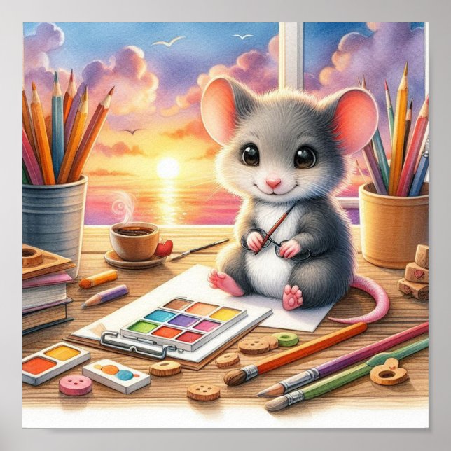 Póster Ratoncito Dulce (Frente)