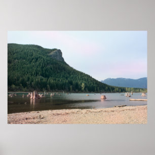 Póster Rattlesnake Lake, Washington Print