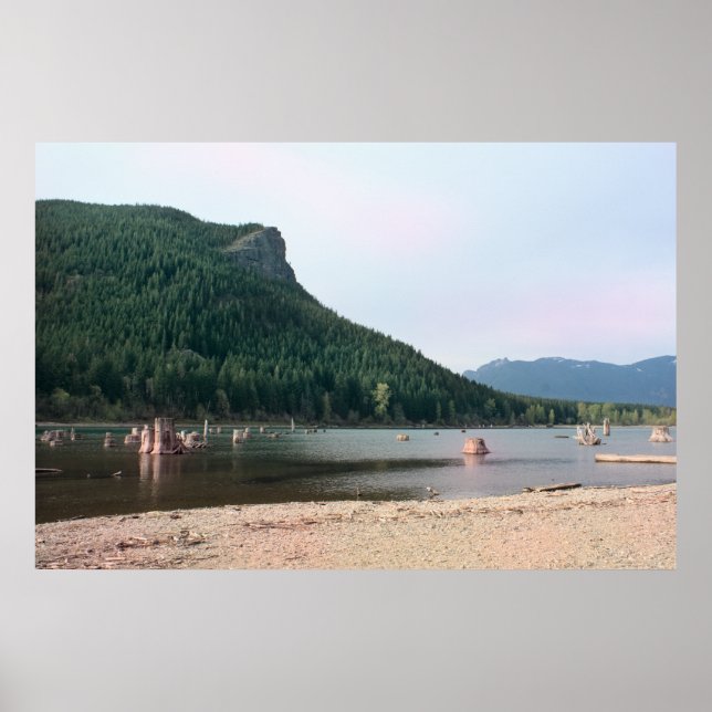 Póster Rattlesnake Lake, Washington Print (Frente)