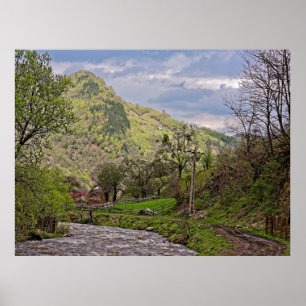 Póster Rau Sadului Condado de Sibiu Rumania