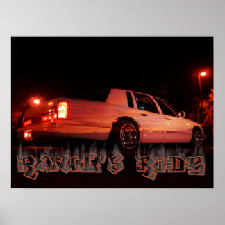 Póster Rauls Ride