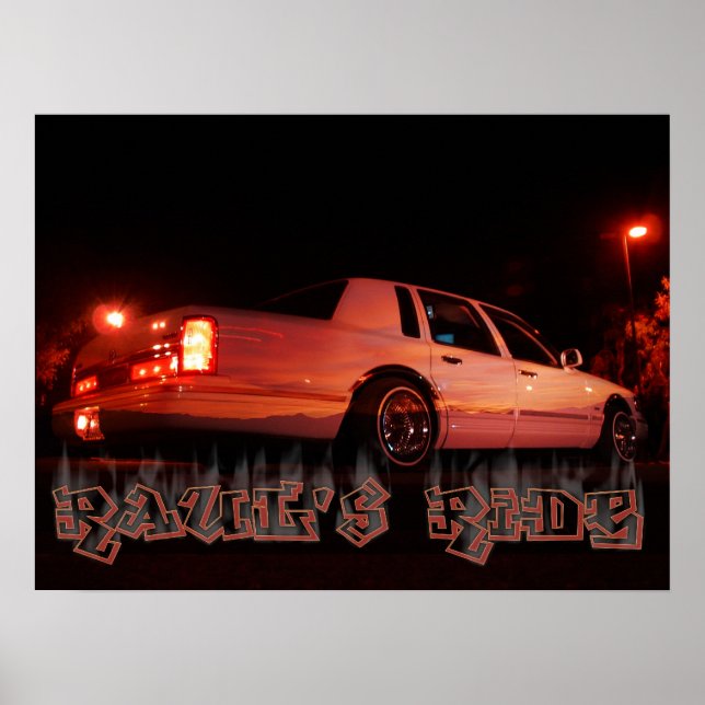 Póster Rauls Ride (Frente)