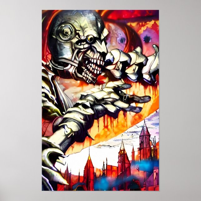 Póster Ravager del miedo - Ken Gage Art (Frente)