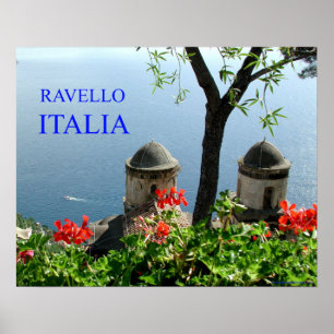 Póster ravello Italia