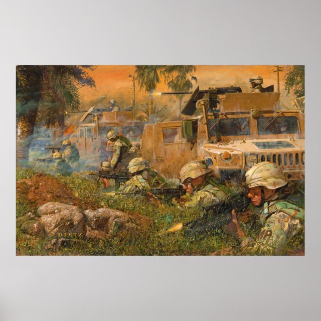 Póster Raven 42 por James Dietz (Frente)