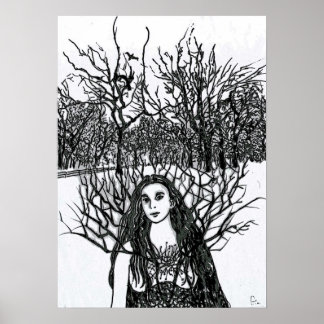Póster Raven Chica Poster