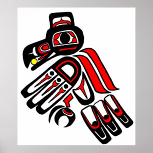 Póster raven haida 2009