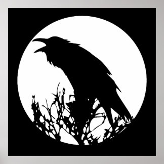 Póster Raven Moon