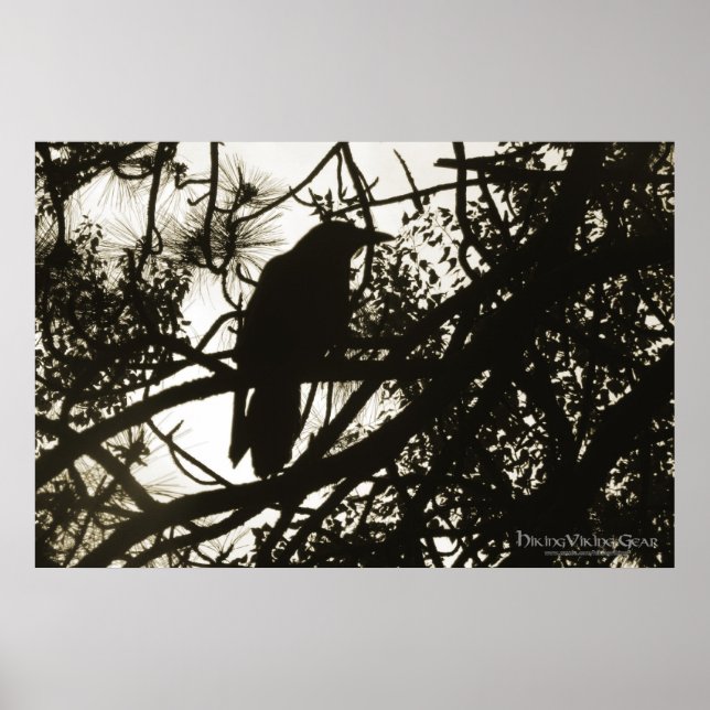 Póster Raven Steampunk (Frente)