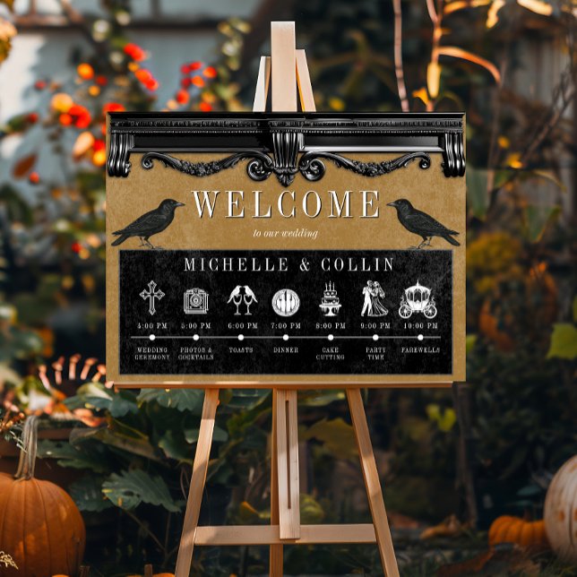 Póster Ravenas negras góticas y orden de oro de los event (Subido por el creador)