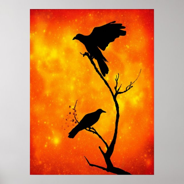 Póster RavenOrange (Frente)